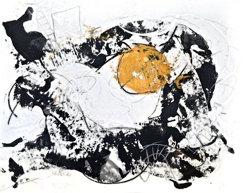 Pulse de vie II van Isabelle Fournet, Schilderij te koop op Singulart