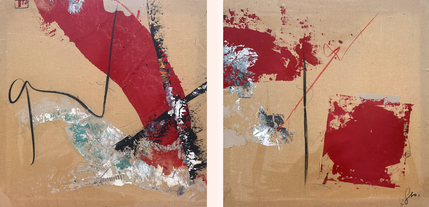 Pulse de vie - Diptych Isabelle Fournet