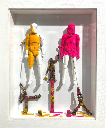 Stormtroopers colors von Bernard Saint Maxent, Malerei kaufen auf Singulart