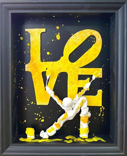 LOVE van Bernard Saint Maxent, Schilderij te koop op Singulart