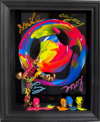 Smile 01.01.25 van Bernard Saint Maxent, Schilderij te koop op Singulart