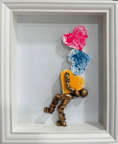 Equilibre love 01.01.25 by Bernard Saint Maxent, Painting for Sale on Singulart