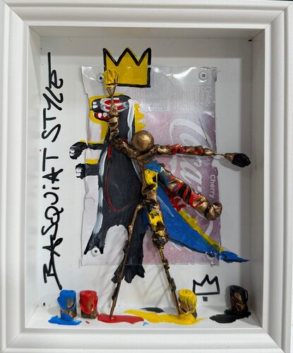 Basquiat 02.01.25 van Bernard Saint Maxent, Schilderij te koop op Singulart