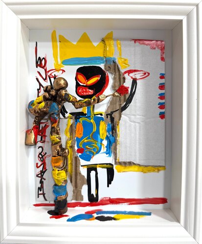Basquiat 01.01.25 van Bernard Saint Maxent, Schilderij te koop op Singulart