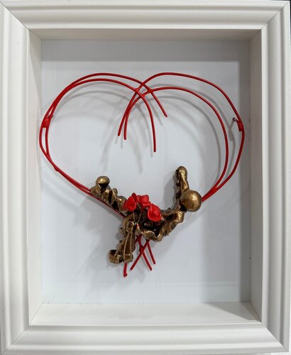 Love 01.01.25 van Bernard Saint Maxent, Schilderij te koop op Singulart