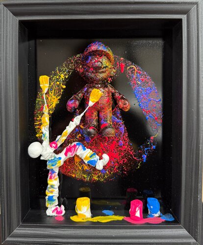 Style Mario 01.04.25 van Bernard Saint Maxent, Schilderij te koop op Singulart