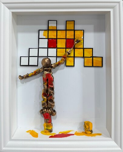 Pixels Art 01.04.25 van Bernard Saint Maxent, Schilderij te koop op Singulart