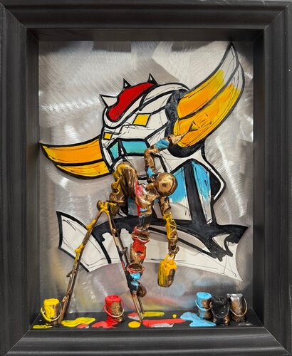 Goldo 01.04.25 van Bernard Saint Maxent, Schilderij te koop op Singulart