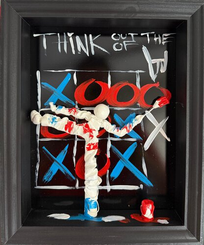 Morpions 01.09.2025 par Bernard Saint Maxent, Peinture en vente sur Singulart