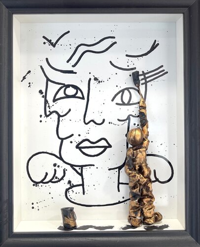 Figure 01.09.2025 par Bernard Saint Maxent, Peinture en vente sur Singulart