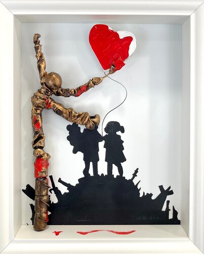 No War 01.09.2025 par Bernard Saint Maxent, Peinture en vente sur Singulart