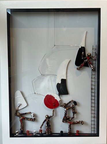 Calder mood  van Bernard Saint Maxent, Schilderij te koop op Singulart