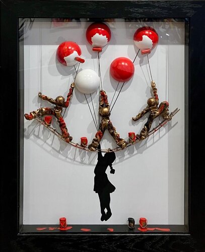 Balloon van Bernard Saint Maxent, Schilderij te koop op Singulart