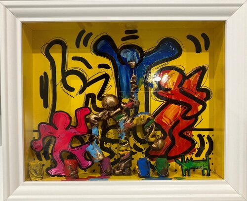 Danse with Keith van Bernard Saint Maxent, Schilderij te koop op Singulart