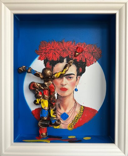 Frida Mood  by Bernard Saint Maxent, 絵画 for Sale on Singulart