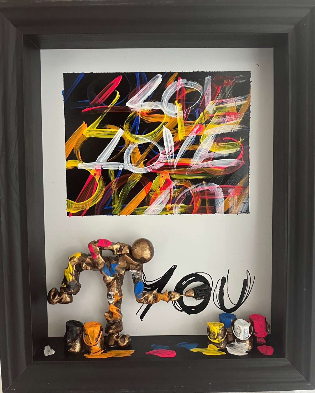 I Love You Bernard Saint Maxent Dipinto originale in vendita