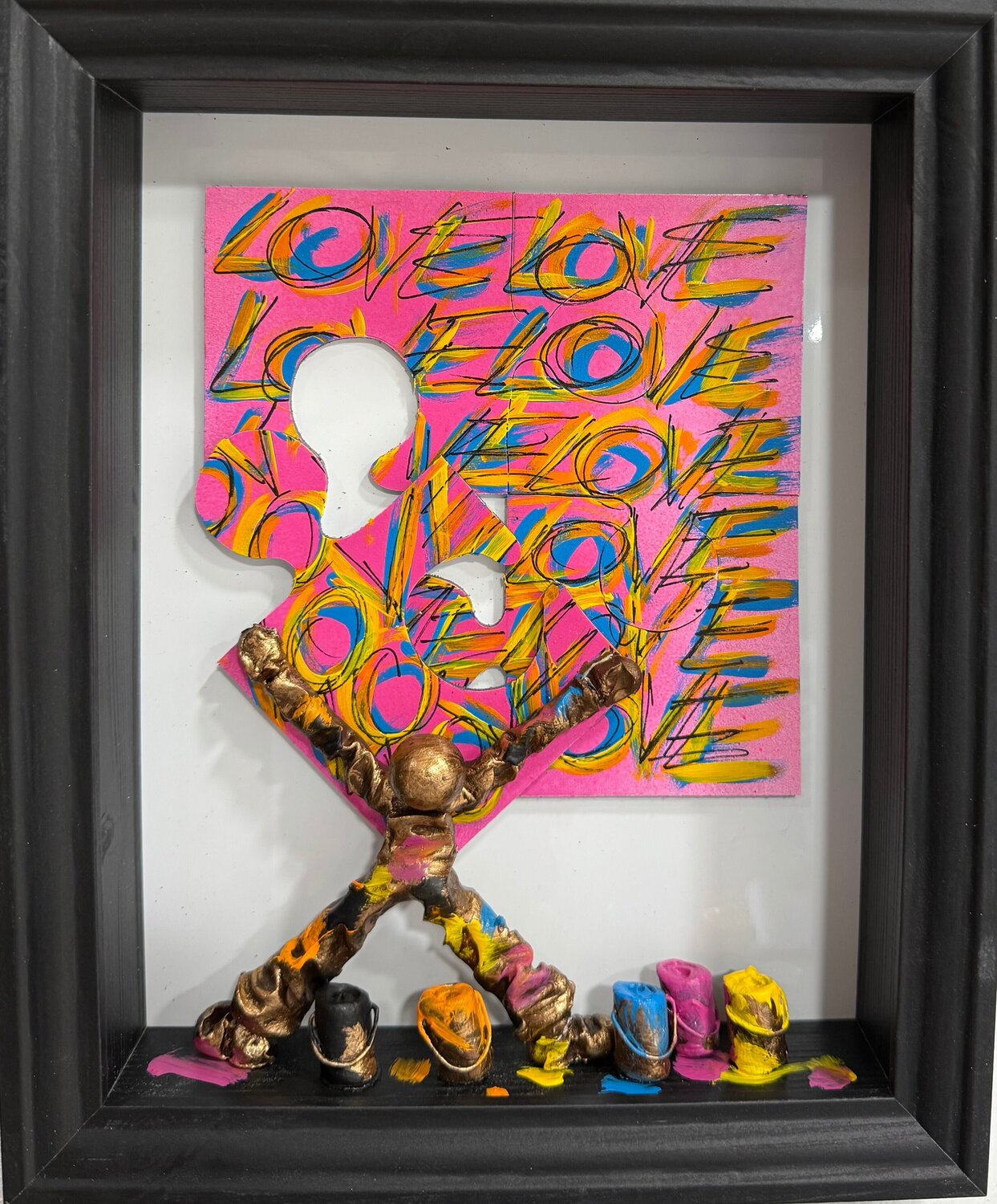 Puzzle Love Bernard Saint Maxent Origineel schilderij te koop