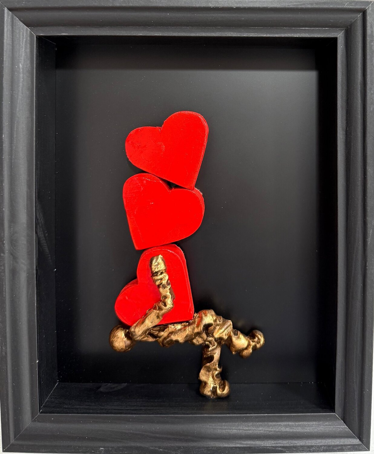 Equilibre love 02.01.25 Bernard Saint Maxent Dipinto originale in vendita