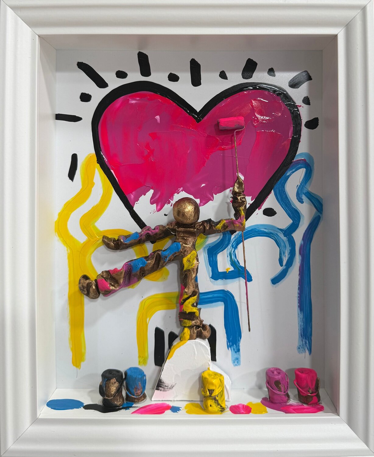 Keith love 02.01.25 Bernard Saint Maxent Dipinto originale in vendita