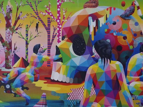 The Lake of Desire by Okuda San Miguel, Print for Sale on Singulart