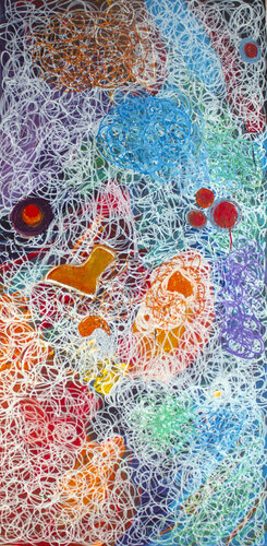 Dance of the Shoe van Nathalie Gribinski, Schilderij te koop op Singulart