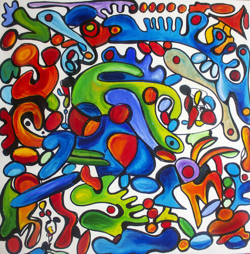 Emerald Twirl by Nathalie Gribinski, 회화 for Sale on Singulart