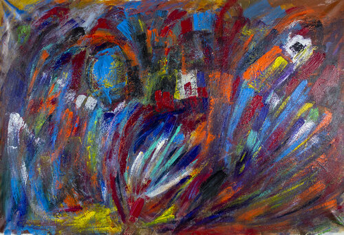 The Promise von Nathalie Gribinski, Malerei kaufen auf Singulart