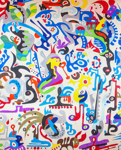 Let's Dance von Nathalie Gribinski, Malerei kaufen auf Singulart