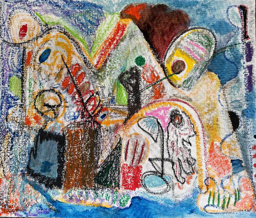 Isolation Under the Light par Nathalie Gribinski, Œuvre sur papier en vente sur Singulart