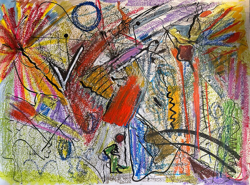 Melody Night by Nathalie Gribinski, Work on Paper for Sale on Singulart