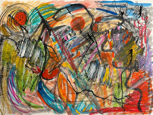 Exploration by Nathalie Gribinski, Work on Paper for Sale on Singulart