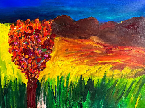 An Orange Tree von Nathalie Gribinski, Andere Medien kaufen auf Singulart