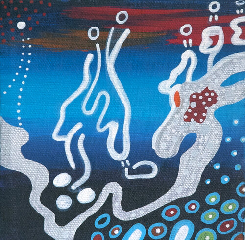 The Angels Summit von Nathalie Gribinski, Malerei kaufen auf Singulart