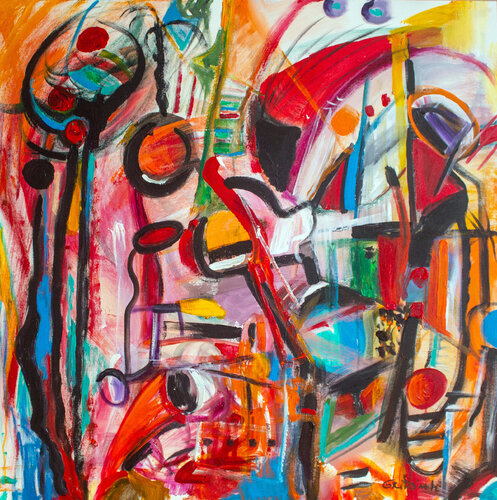 State of Mind von Nathalie Gribinski, Malerei kaufen auf Singulart