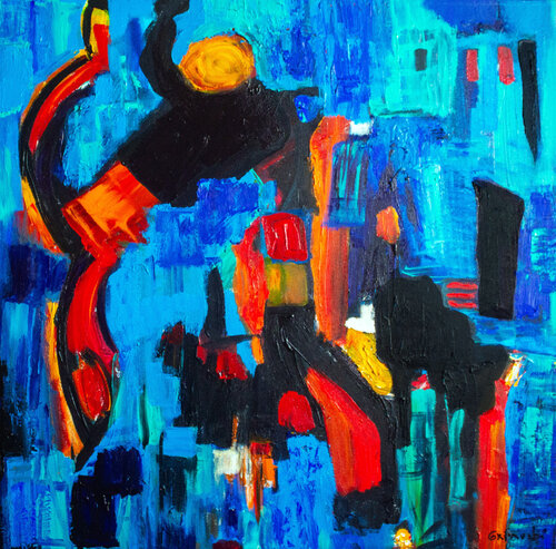 Celestial Dance von Nathalie Gribinski, Malerei kaufen auf Singulart