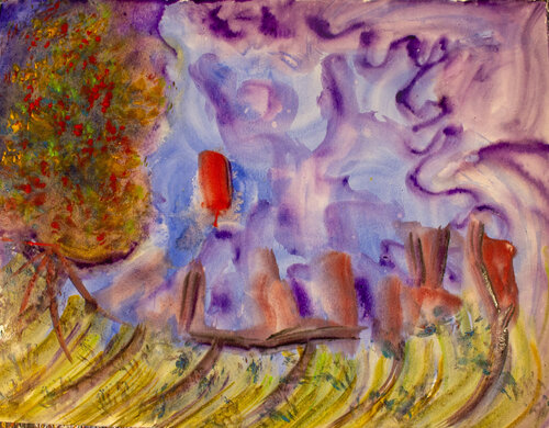 Tree of Glory von Nathalie Gribinski, Malerei kaufen auf Singulart