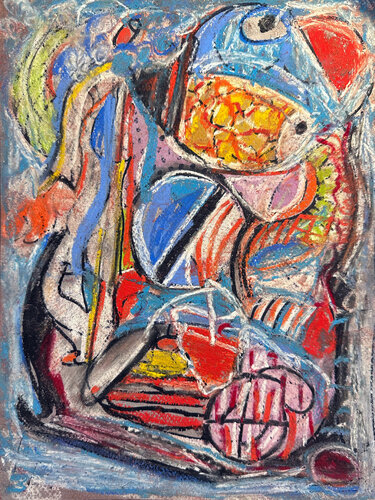 The Fish and the Rat von Nathalie Gribinski, Werk auf Papier kaufen auf Singulart