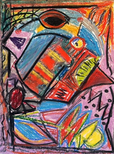 Black Eye di Nathalie Gribinski, Opera su carta in vendita su Singulart