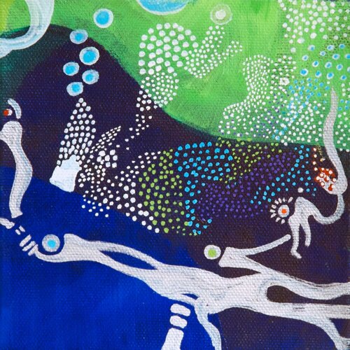 At the Garde Nathalie Gribinski