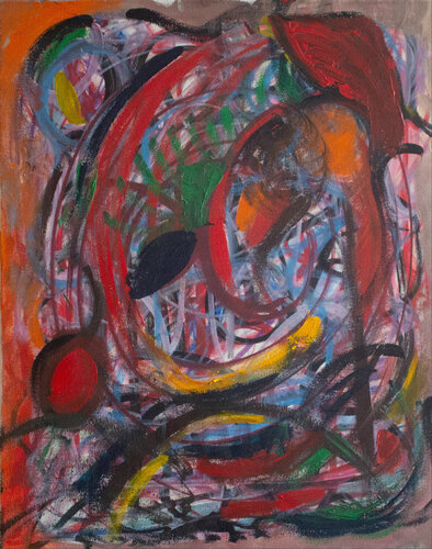 The Flows of Sorrows van Nathalie Gribinski, Schilderij te koop op Singulart