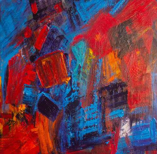 Locked Down van Nathalie Gribinski, Schilderij te koop op Singulart