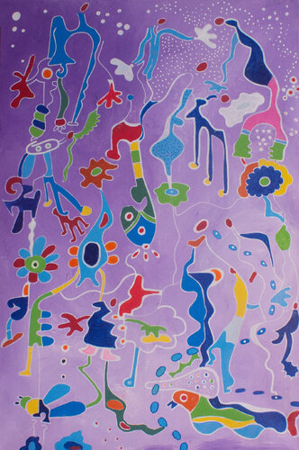 The Tales by Nathalie Gribinski, Painting for Sale on Singulart