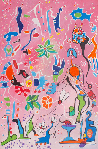Her par Nathalie Gribinski, Peinture en vente sur Singulart