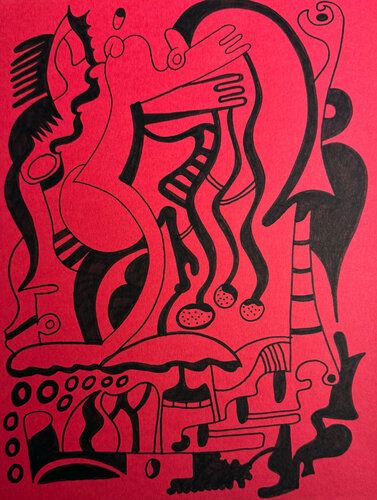 Magic Spell by Nathalie Gribinski, Drawing for Sale on Singulart