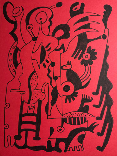 The Rat par Nathalie Gribinski, Dessin en vente sur Singulart
