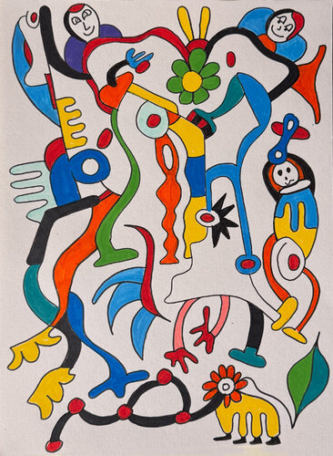 Toward the Bloom par Nathalie Gribinski, Dessin en vente sur Singulart