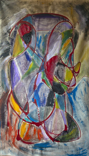 Enlightenment by Nathalie Gribinski, Painting for Sale on Singulart