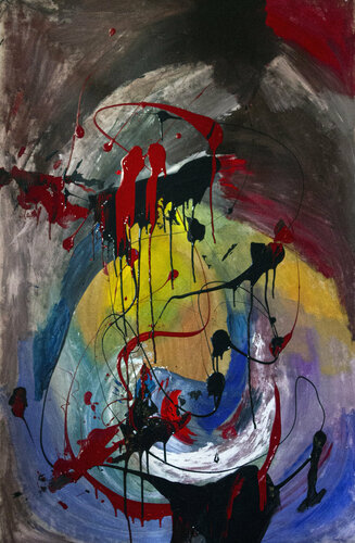 Souvenirs par Nathalie Gribinski, Peinture en vente sur Singulart