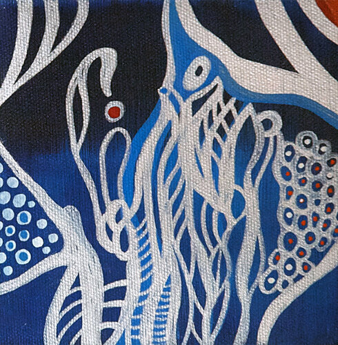 The Meeting von Nathalie Gribinski, Malerei kaufen auf Singulart