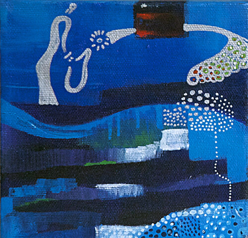 The Gift by Nathalie Gribinski, Painting for Sale on Singulart
